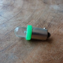 LED 6V BA9S verde luz de control