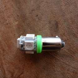 LED 6V BA9S verde luz de control EXTRA